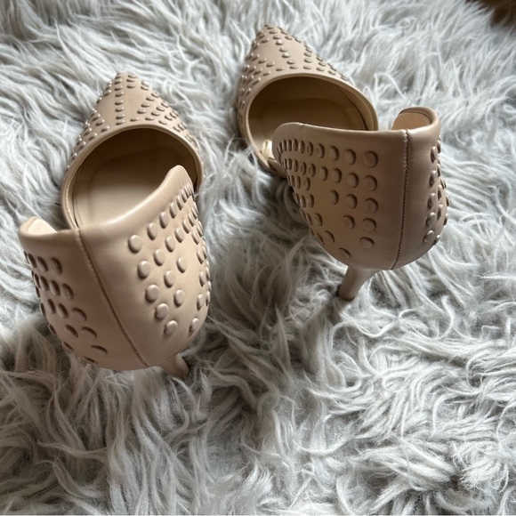 Sz 6 ⭐️ French Connection d’orsay heels — beige and studded - Picture 6 of 10